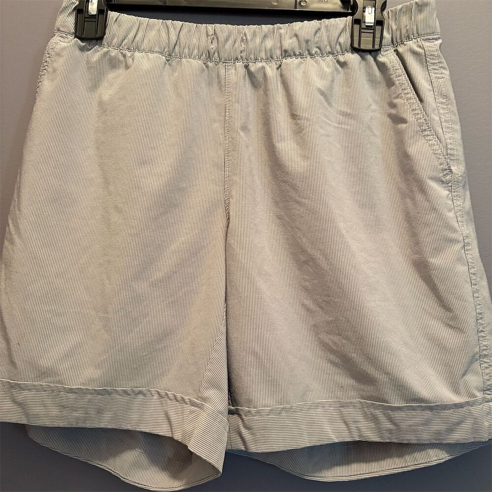 Athleta Light Gray Athletic Shorts